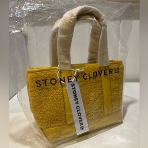 Stoney Clover Lane Mini Tote Bag in Mustard Yellow- Firm price